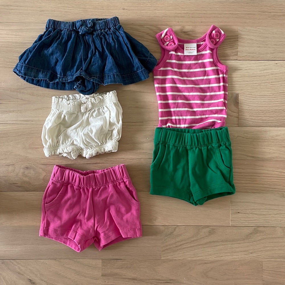 0-3m Baby girl lot - Hanna Andersson and Baby Gap